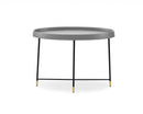 Tables Sofa Side Table - 29.5" X 16" X 21" Black Metal Side Table HomeRoots