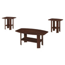 Tables Sofa Table - 61'.5" x 75'.5" x 55'.25" Cherry - Table 3pcs Set HomeRoots