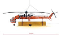 Tables Table Decorations - 30" x 40" x 12" Aerial Crane Lifting Helicopter HomeRoots