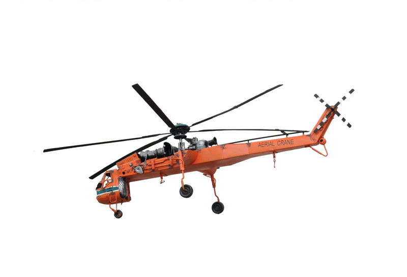 Tables Table Decorations - 30" x 40" x 12" Aerial Crane Lifting Helicopter HomeRoots