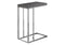 Tables Tall Accent Table 18'.25" x 10'.25" x 25'.25" Grey, Particle Board, Metal Accent Table 3105 HomeRoots
