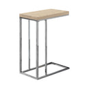 Tables Tall Accent Table - 18'.25" x 10'.25" x 25'.25" Natural, Particle Board, Metal - Accent Table HomeRoots