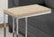 Tables Tall Accent Table - 18'.25" x 10'.25" x 25'.25" Natural, Particle Board, Metal - Accent Table HomeRoots