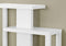 Tables White Accent Table - 11'.75" x 31'.5" x 34" White, Particle Board, Hall Console - Accent Table HomeRoots