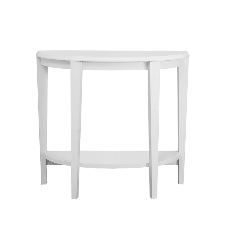 Tables White Accent Table - 11'.75" x 36" x 32'.5" White, Particle Board - Accent Table HomeRoots