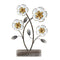 Tables White Table Top - 9.75" X 2" X 14" White Daffodil Flower Table Top HomeRoots