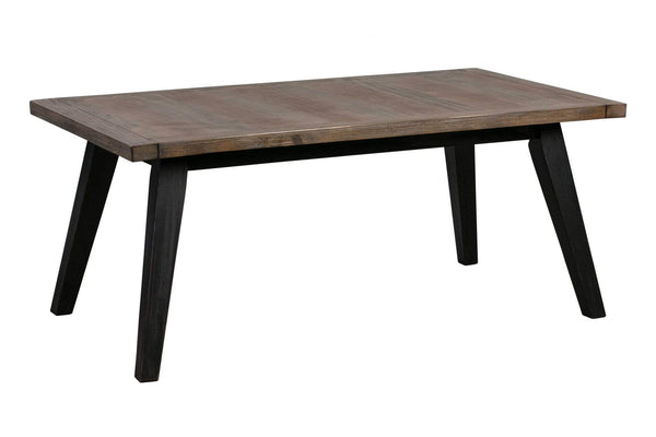 Tables Wood Coffee Table - 42" X 23.'5" X 18" Brown Pine Wood And Mdf Coffee Table HomeRoots