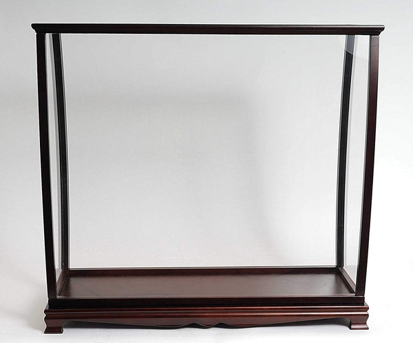 Tables Wooden Table - 13.75" x 40" x 39.25" Table Top Display Case HomeRoots