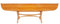 Tables Wooden Table - 16.75" x 59.5" x 19.75" Wooden Canoe - Table HomeRoots