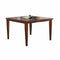 Tables Wooden Table - 54" X 54" X 36" Cherry Wood Counter Height Table HomeRoots