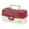 Tackle Storage Plano 1-Tray Tackle Box w/Duel Top Access - Red Metallic/Off White [620106] Plano