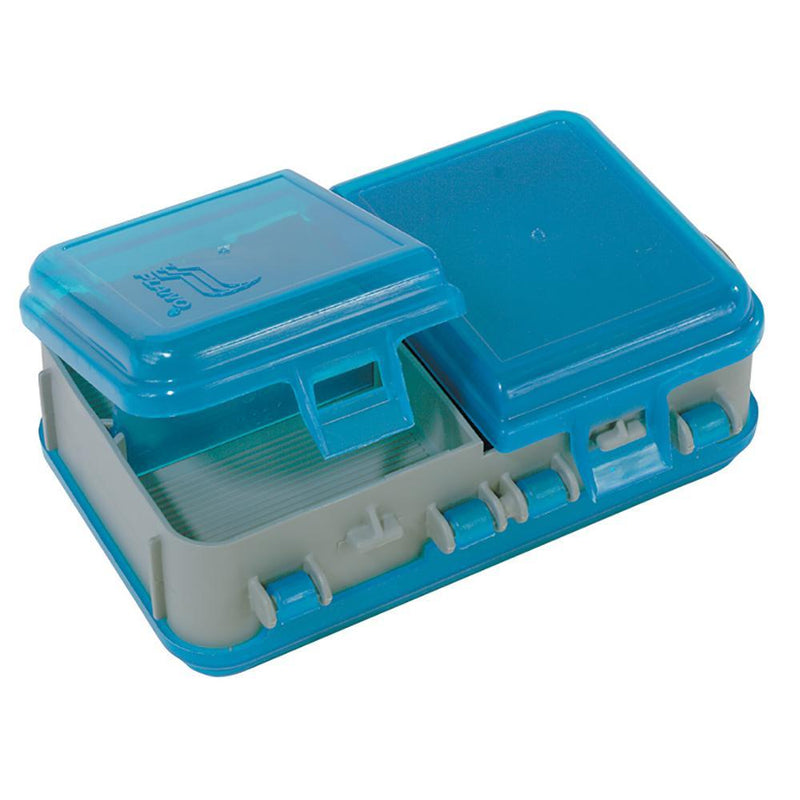 Tackle Storage Plano Double-Sided Adjustable Tackle Organizer Small - Silver/Blue [171301] Plano