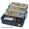 Tackle Storage Plano Three-Tray Fixed Compartment Tackle Box - XL [613306] Plano