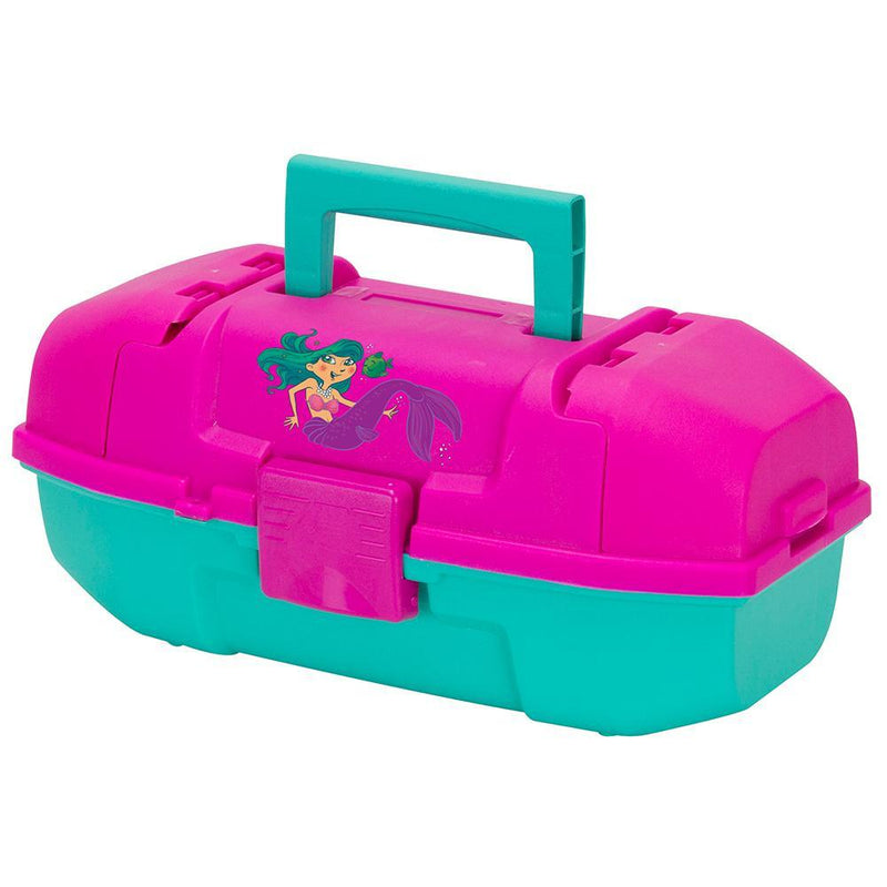 Tackle Storage Plano Youth Mermaid Tackle Box - Pink/Turquoise [500102] Plano