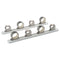 TACO 4-Rod Hanger w-Poly Rack - Polished Stainless Steel [F16-2752-1]-Rod & Reel Storage-JadeMoghul Inc.