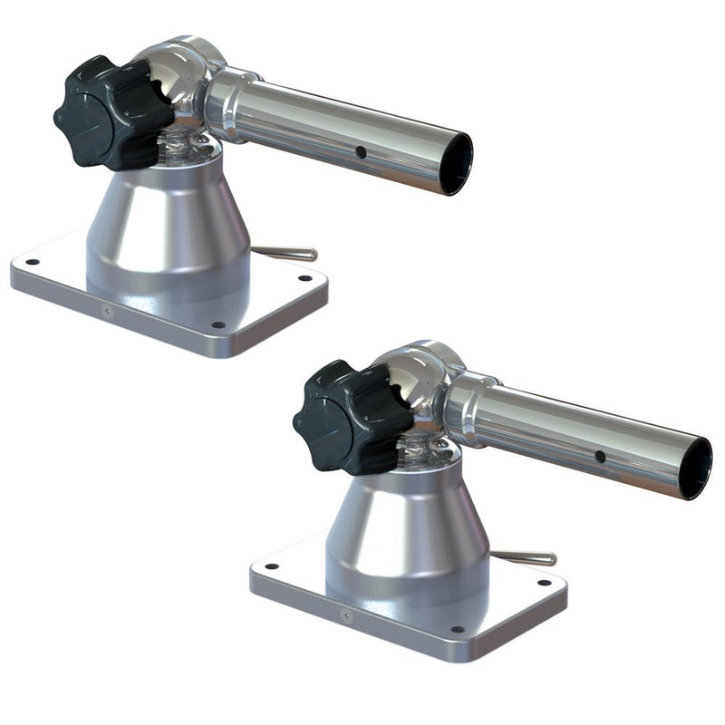 TACO Grand Slam 170 Outrigger Top Mounts - 1-1-8" (Pair) [GS-170]-Outrigger Accessories-JadeMoghul Inc.