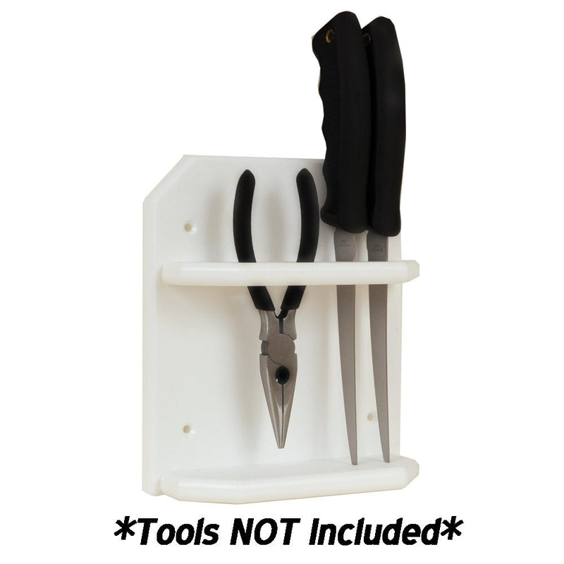 TACO Poly Knife & Plier Holder - White [P01-1000W]-Deck / Galley-JadeMoghul Inc.