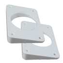 TACO Wedge Plates f-Grand Slam Outriggers - White [WP-150WHA-1]-Outrigger Accessories-JadeMoghul Inc.
