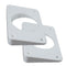 TACO Wedge Plates f-Grand Slam Outriggers - White [WP-150WHA-1]-Outrigger Accessories-JadeMoghul Inc.