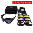 Tactical Glasses X7 Polarized Sunglasses Airsoft  Paintball Hiking Military Goggles Hunting Shooting Eyewear With 4 lens