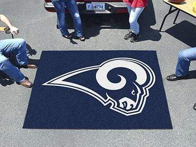 Tailgater Mat BBQ Accessories NFL Los Angeles Rams Tailgater Rug 5'x6' FANMATS