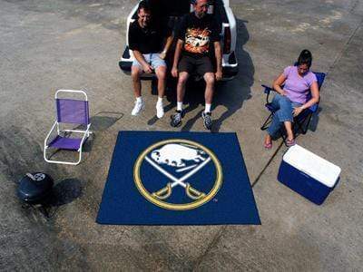 Tailgater Mat BBQ Grill Mat NHL Buffalo Sabres Tailgater Rug 5'x6' FANMATS