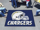 Tailgater Mat BBQ Mat NFL Los Angeles Chargers Tailgater Rug 5'x6' FANMATS