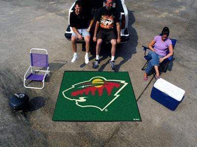 Tailgater Mat BBQ Store NHL Minnesota Wild Tailgater Rug 5'x6' FANMATS