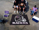 Tailgater Mat Grill Mat NFL Baltimore Ravens Tailgater Rug 5'x6' FANMATS