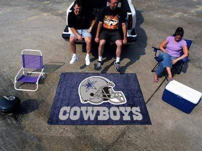 Tailgater Mat Grill Mat NFL Dallas Cowboys Tailgater Rug 5'x6' FANMATS