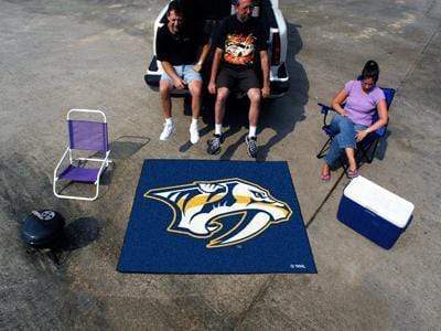 Tailgater Mat Grill Mat NHL Nashville Predators Tailgater Rug 5'x6' FANMATS