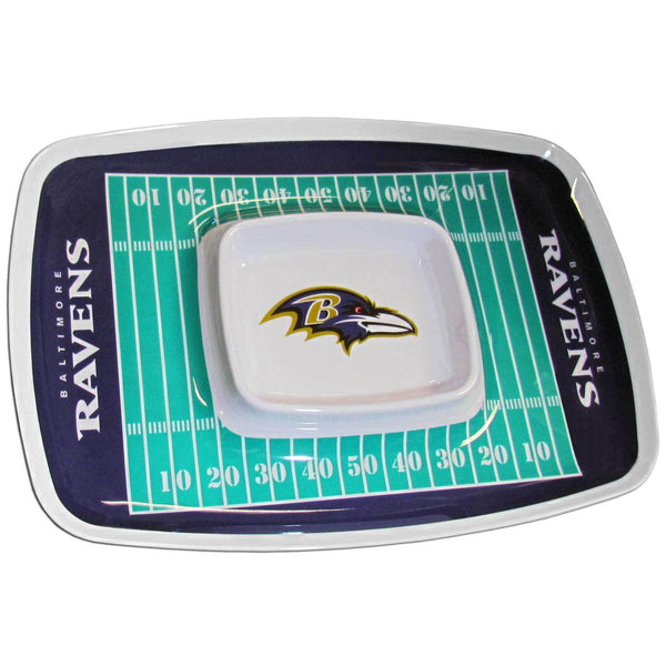 Tailgating & BBQ Accessories NFL - Baltimore Ravens Chip and Dip Tray JM Sports-16