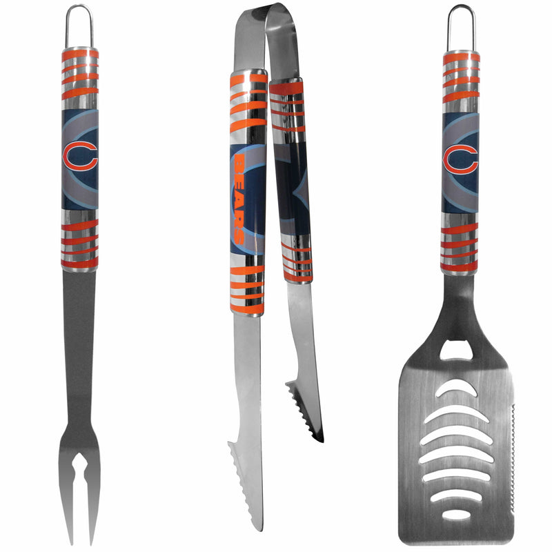 Tailgating & BBQ Accessories NFL - Chicago Bears 3 pc Tailgater BBQ Set JM Sports-16