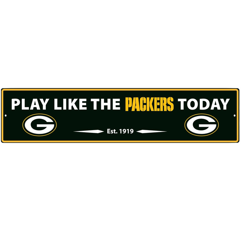 Tailgating & BBQ Accessories NFL - Green Bay Packers Street Sign Wall Plaque JM Sports-7