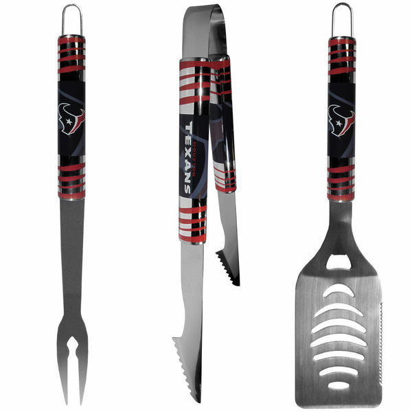 Tailgating & BBQ Accessories NFL - Houston Texans 3 pc Tailgater BBQ Set JM Sports-16