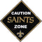 Tailgating & BBQ Accessories NFL - New Orleans Saints Caution Wall Sign Plaque JM Sports-11