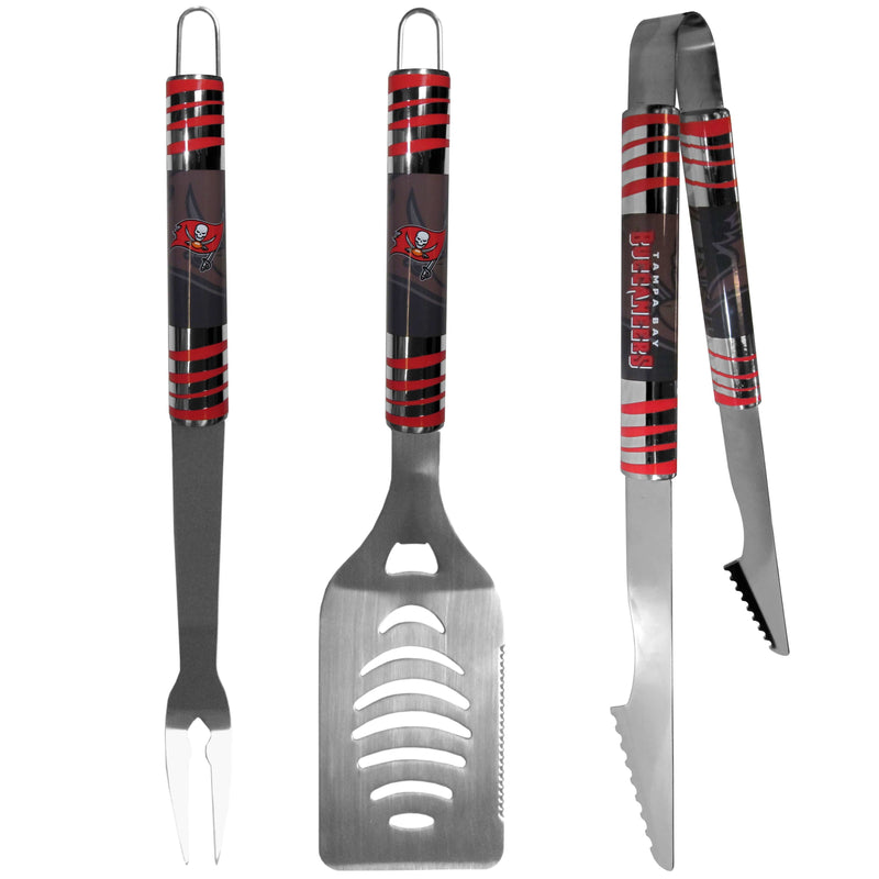 Tailgating & BBQ Accessories NFL - Tampa Bay Buccaneers 3 pc Tailgater BBQ Set JM Sports-16