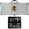 Tailgating & BBQ Accessories NHL - Chicago Blackhawks 8 pc Stainless Steel BBQ Set w/Metal Case JM Sports-16