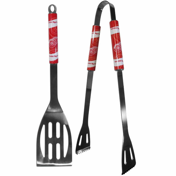 Tailgating & BBQ Accessories NHL - Detroit Red Wings 2 pc Steel BBQ Tool Set JM Sports-11
