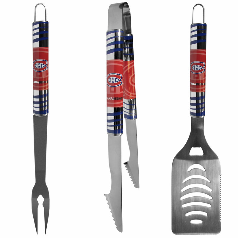 Tailgating & BBQ Accessories NHL - Montreal Canadiens 3 pc Tailgater BBQ Set JM Sports-16