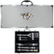 Tailgating & BBQ Accessories NHL - Nashville Predators 8 pc Stainless Steel BBQ Set w/Metal Case JM Sports-16