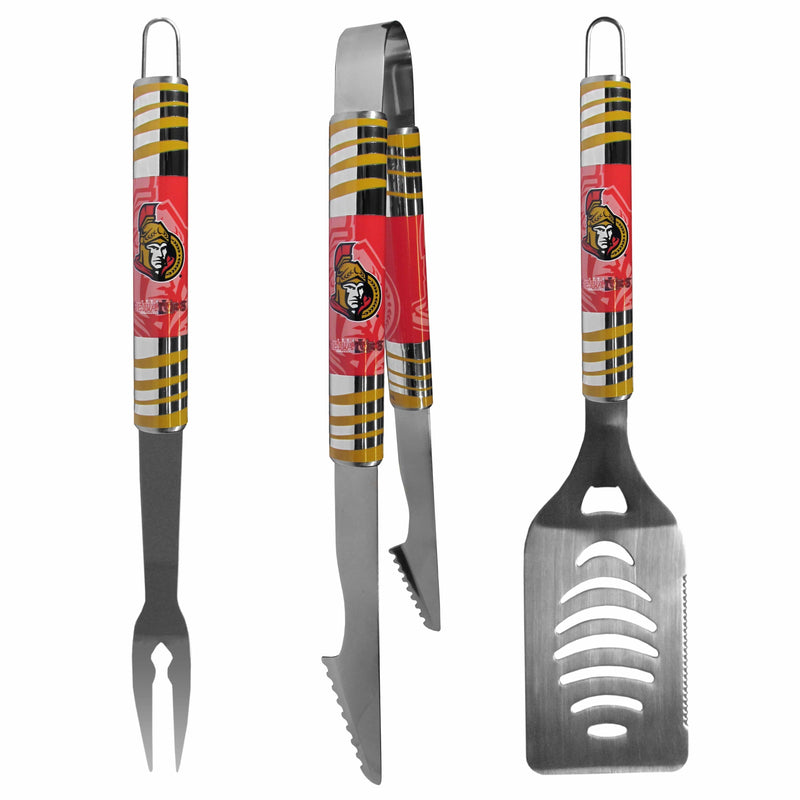 Tailgating & BBQ Accessories NHL - Ottawa Senators 3 pc Tailgater BBQ Set JM Sports-16