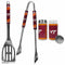 Tailgating & BBQ Accessories Virginia Tech Hokies 2pc BBQ Set with Tailgate Salt & Pepper Shakers JM Sports-16