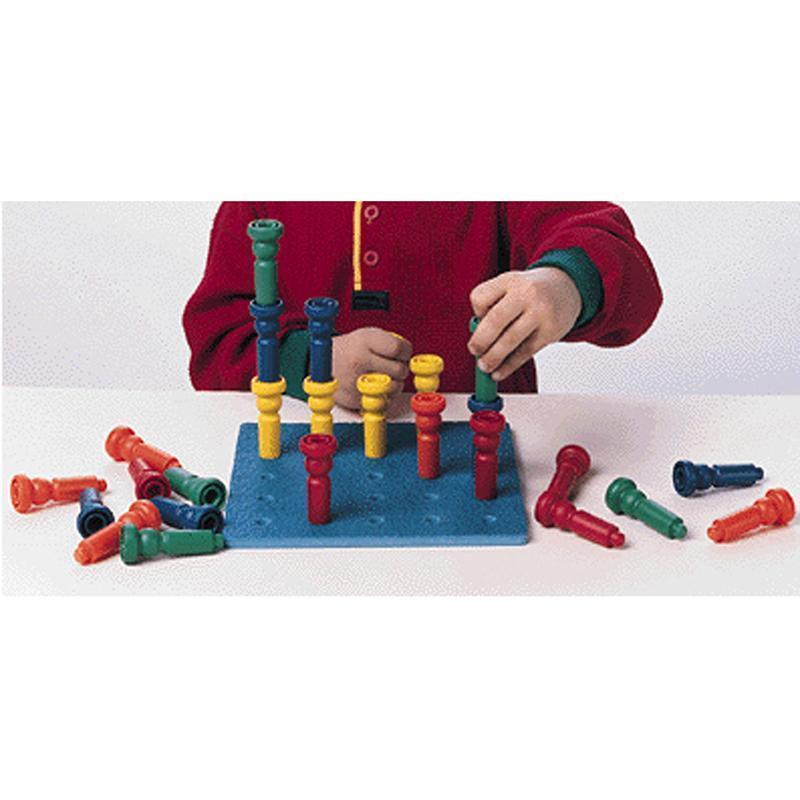 TALL-STACKER PEGS 50-PK-Learning Materials-JadeMoghul Inc.