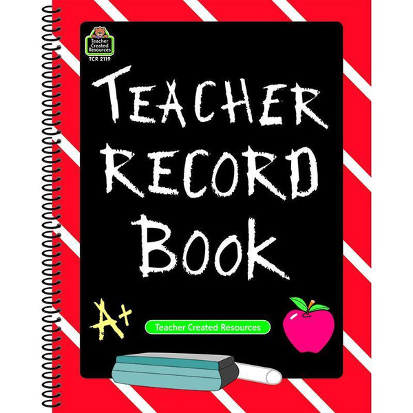 TEACHER RECORD BOOK CHALKBOARD-Learning Materials-JadeMoghul Inc.