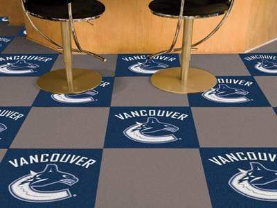 Team Carpet Tiles Cheap Carpet NHL Vancouver Canucks 18"x18" Carpet Tiles FANMATS