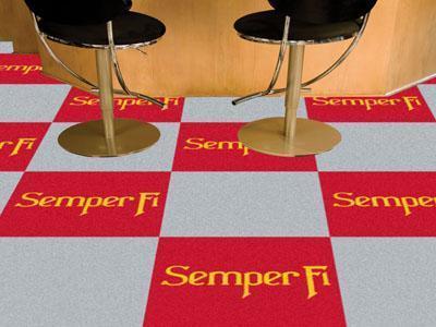 Carpet Squares U.S. Armed Forces Sports  Marines Carpet