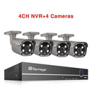 Techage 8CH 5MP HD POE NVR Kit CCTV Security System Two Way Audio AI Face Detect IP Camera Outdoor Video Surveillance Camera Set JadeMoghul Inc. 