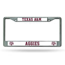 Unique License Plate Frames Texas A&M Chrome Frame