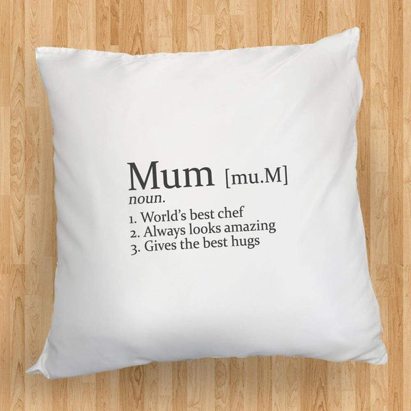 Textile Gifts & Accessories Personalised Definition Cushion Cover Treat Gifts